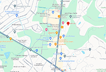 Map to Eugene B. Davis JR P.C.